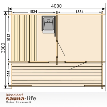 Outdoor sauna 