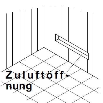 Zuluftgitter 