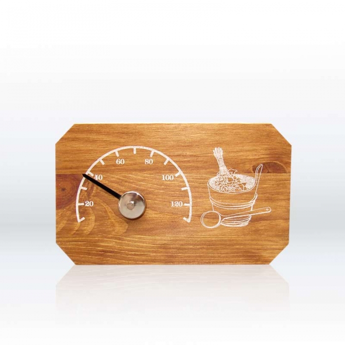 Holz-Thermometer mit Motiv