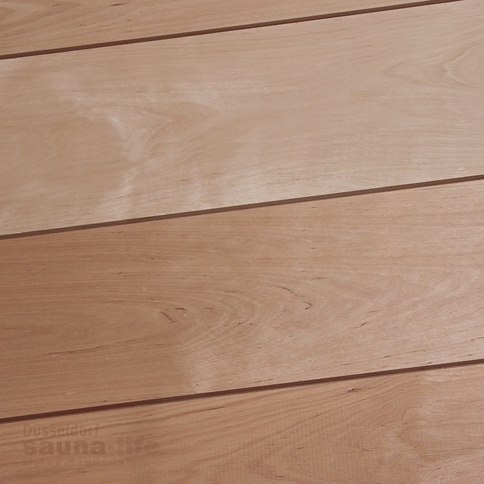 Erle Profilholz f�r Saunabau 15 x 120 x 2700 mm