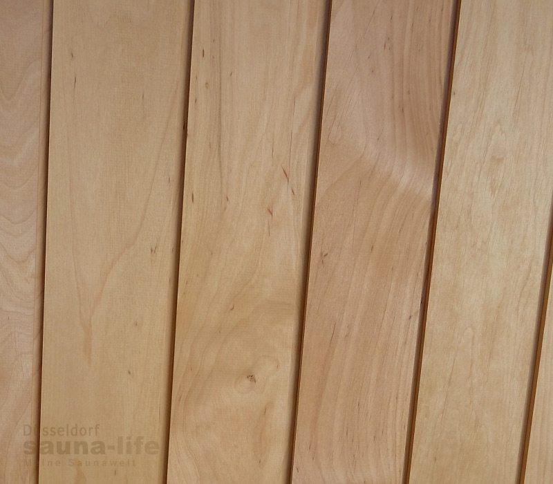 Erle Profilholz fr Saunabau 15 x 90 x 2200 mm