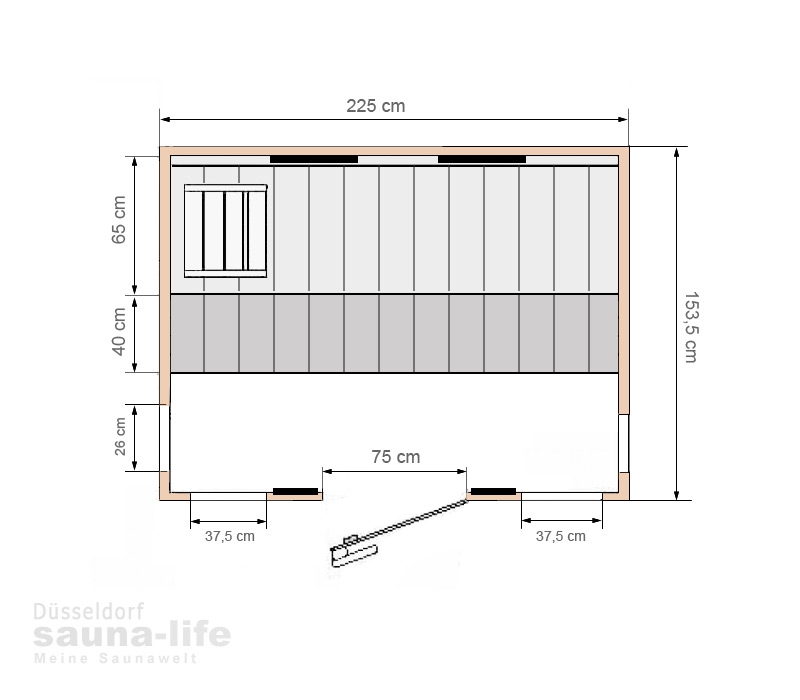 Sauna-Infrarotkabine 