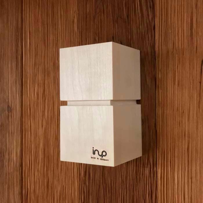 inup Sauna LED Leuchten Holz-Design, Set Duett