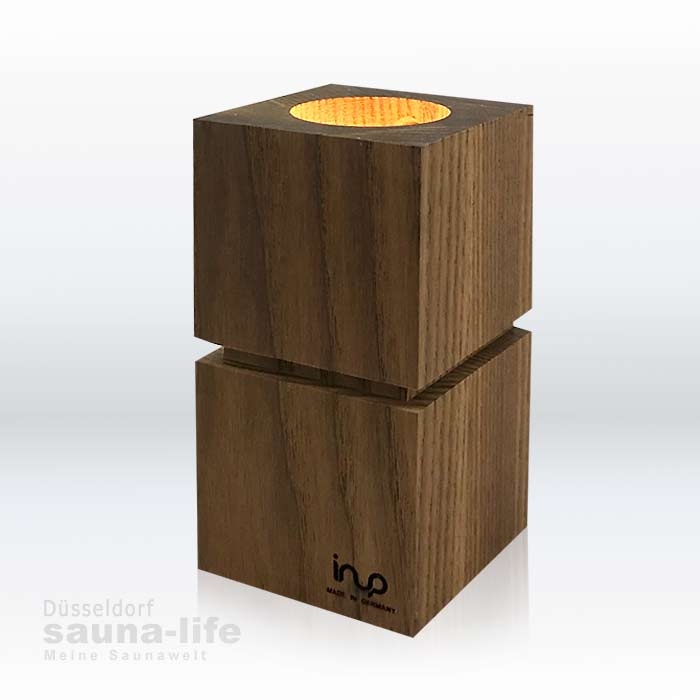 inup Sauna LED Leuchten Holz-Design, Set Duett