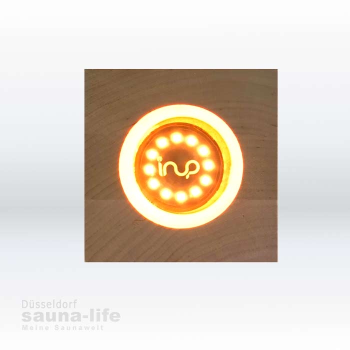 inup Sauna LED Leuchten Holz-Design, Set Duett+