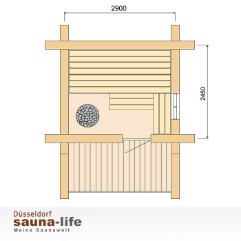 Gartensauna 