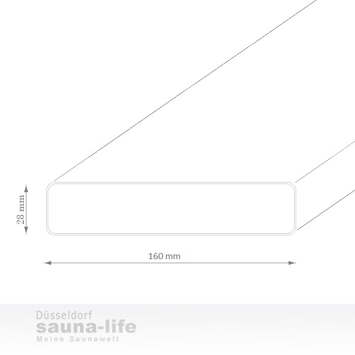 Sauna - Banklatten 