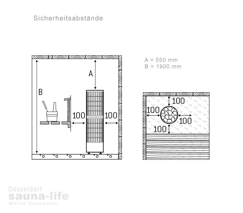 Cilindro Pro Black Steel 10/13,2 kW