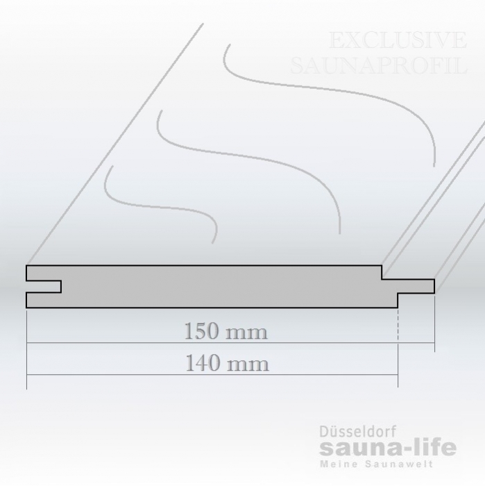 Saunaprofil Thermoespe 