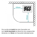 Saunaleuchte LINDNER, klar