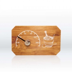 Sauna thermometer with motiv