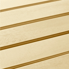 Abachi Saunabanklatten, 25x80x2400mm