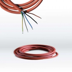 Silicone connecting cable (5 x 1,5 mm)